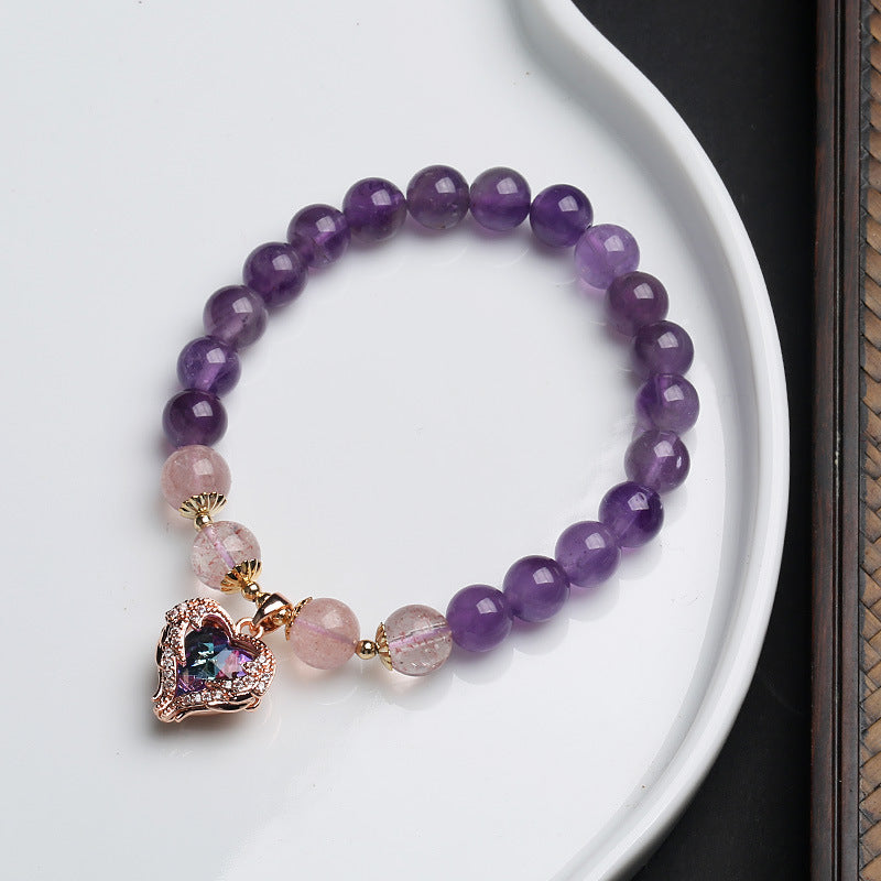 Amethyst Armband – Ruhe & Intuition