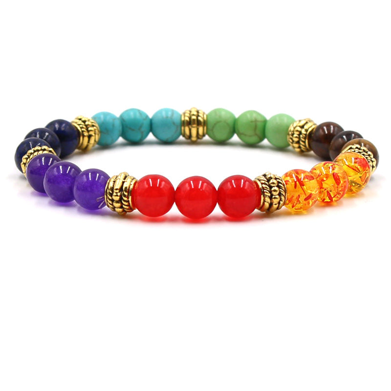 7-Chakra Armband – Balance & Energie – Variante A