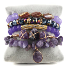 Naturstein Armband – Balance & Erdung – Schwarz