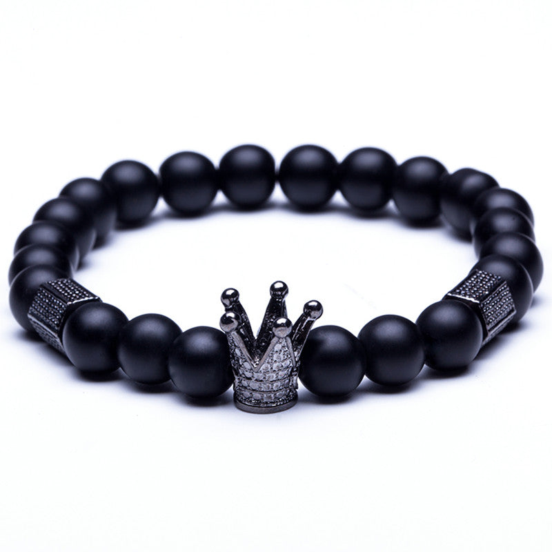 Lava-Stein Armband – Erdung & Stärke – Design 3