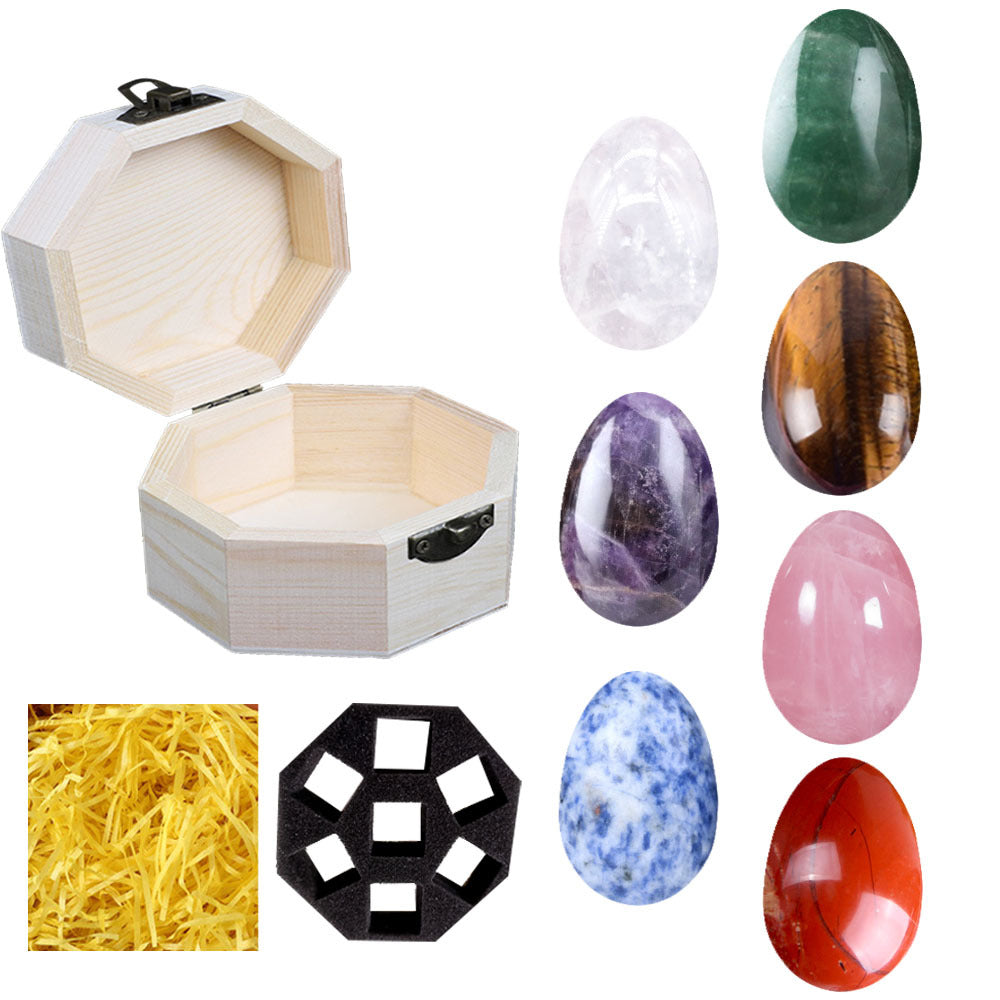 7-Chakra Kristallstück – Glück & Harmonie