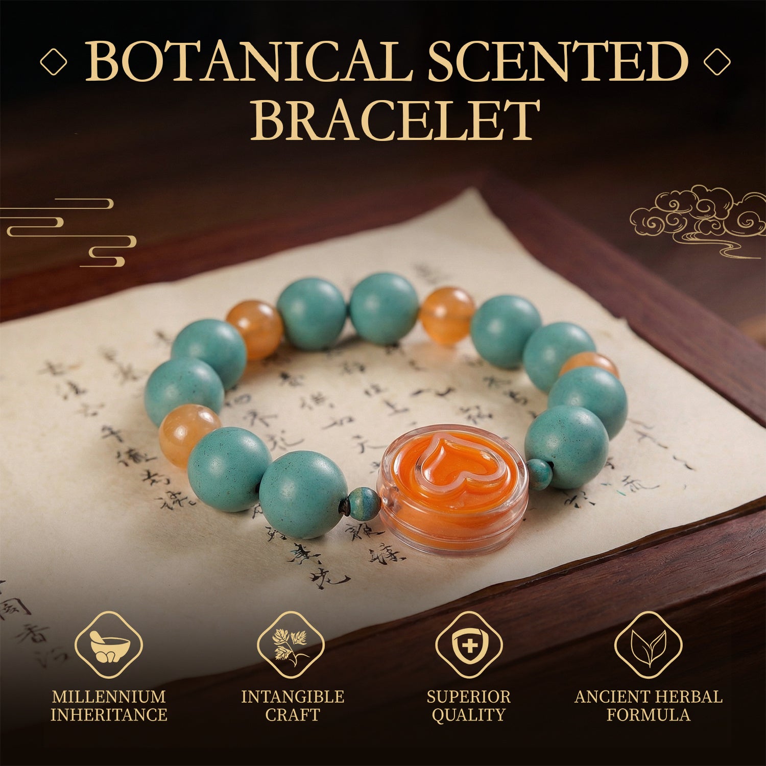 Naturstein Armband – Balance & Energie