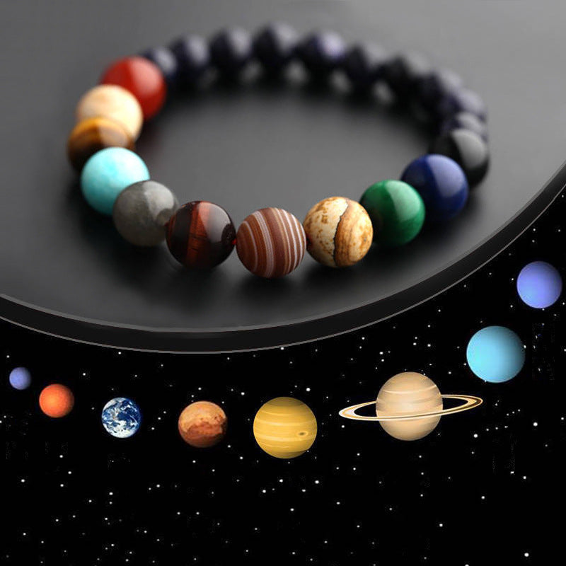 7-Chakra Armband – Balance & Energie – Planets Bracelet