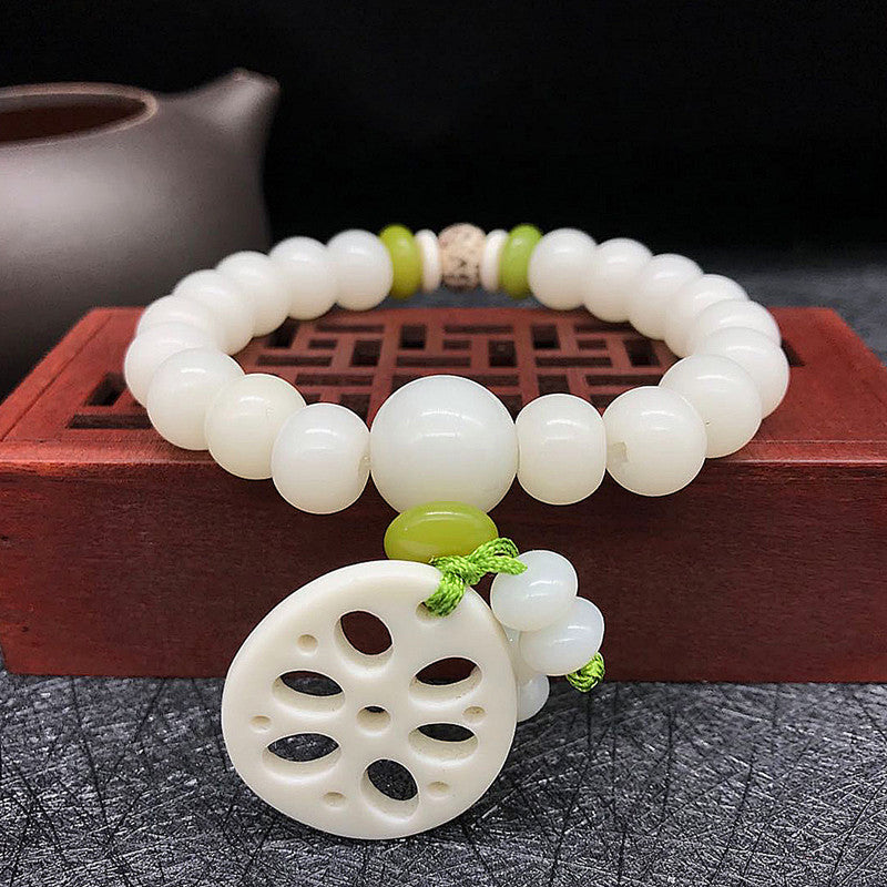 Jade Armband – Glück & Harmonie – Single Circle Style Three