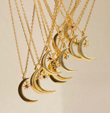 Naturstein Kette – Balance & Erdung – Gold / Januar