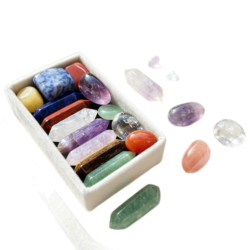 7-Chakra Kristallstück – Balance & Energie