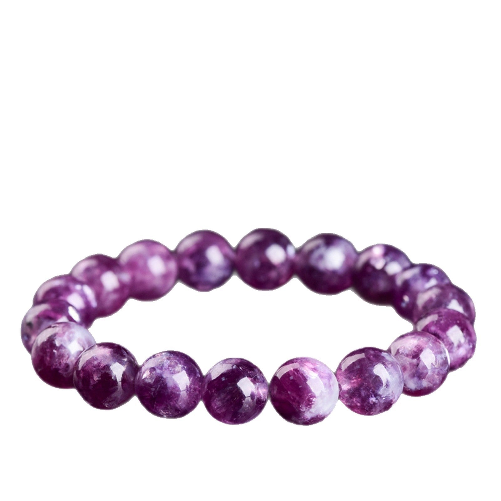 Naturstein Armband – Balance & Energie – Violett / 11–11.8 mm