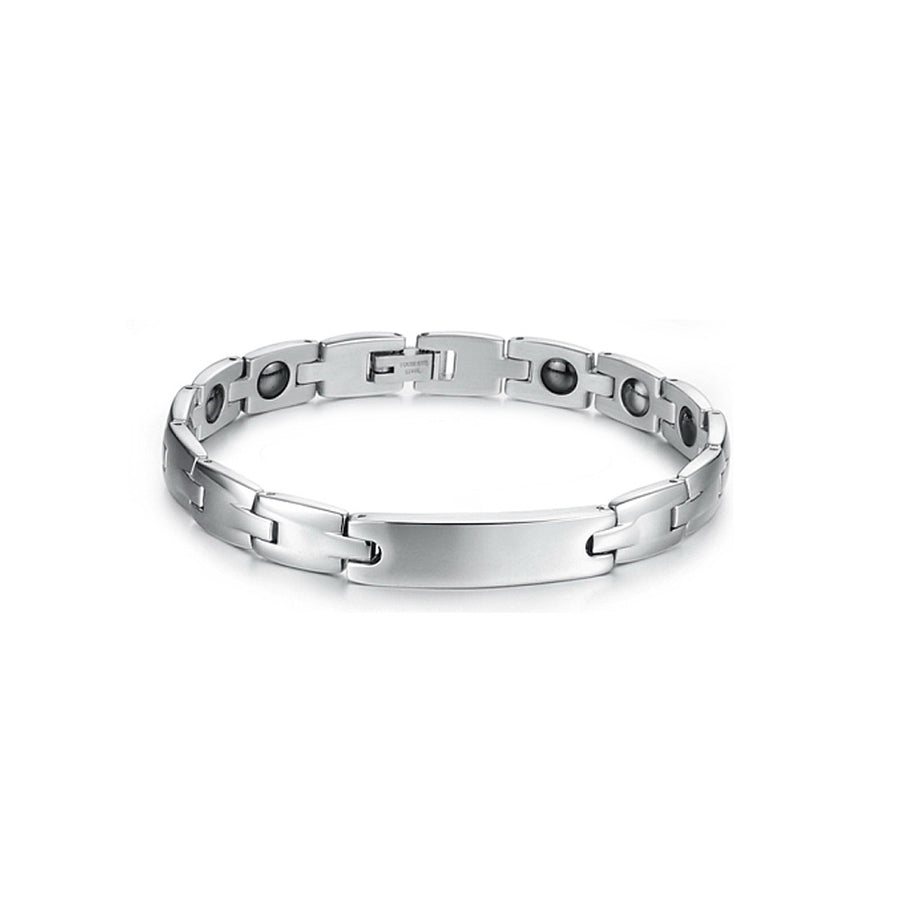 Naturstein Armband – Balance & Energie – Mens Glossy