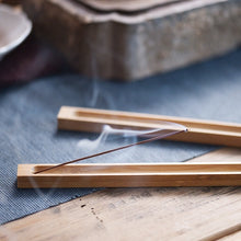 Räucherzubehör aus Naturmaterial – Balance & Energie – Incense Holder Length 15 cm
