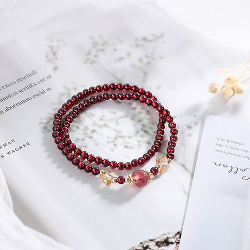 Granat Armband – Kraft & Leidenschaft – Bracelet