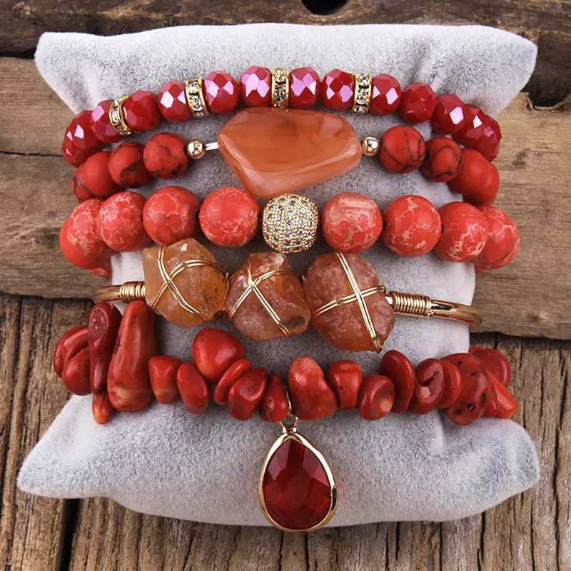 Naturstein Armband – Balance & Erdung
