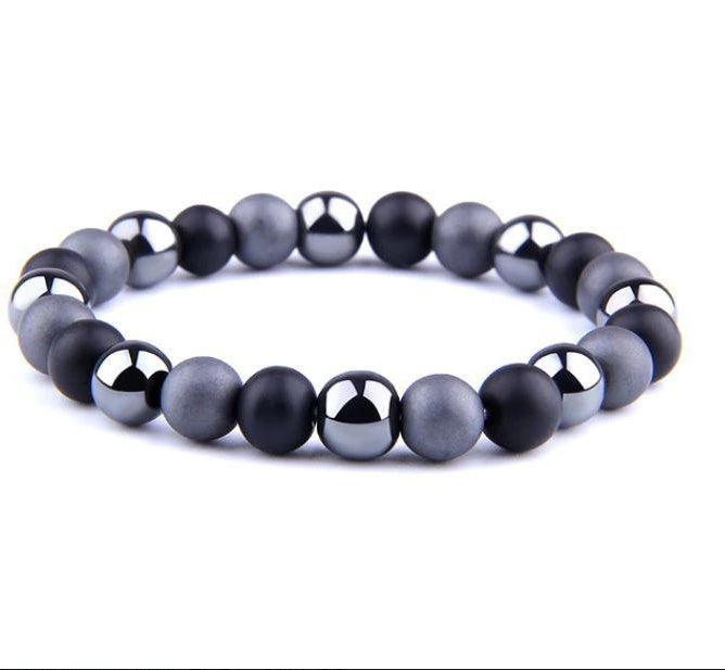Tigerauge Armband – Schutz & Mut – Schwarz 21.4 cm 3 Stück / 8 mm