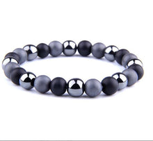 Tigerauge Armband – Schutz & Mut – Schwarz 21.4 cm 3 Stück / 8 mm