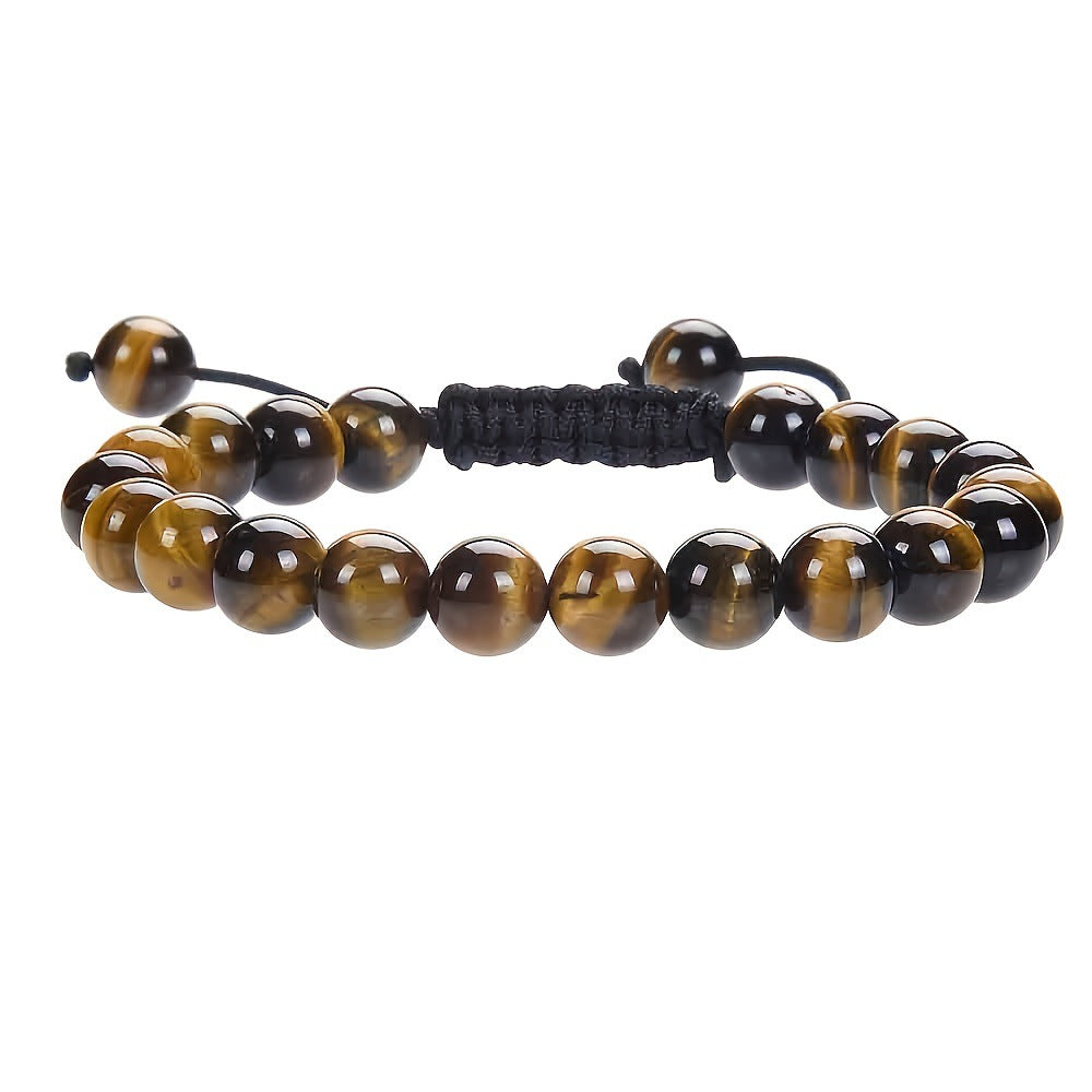 Tigerauge Armband – Schutz & Mut – Aquamarine