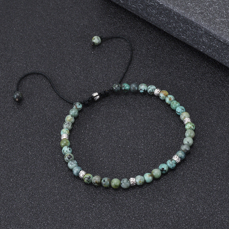 7-Chakra Armband – Balance & Energie – Design 3 / 4 mm