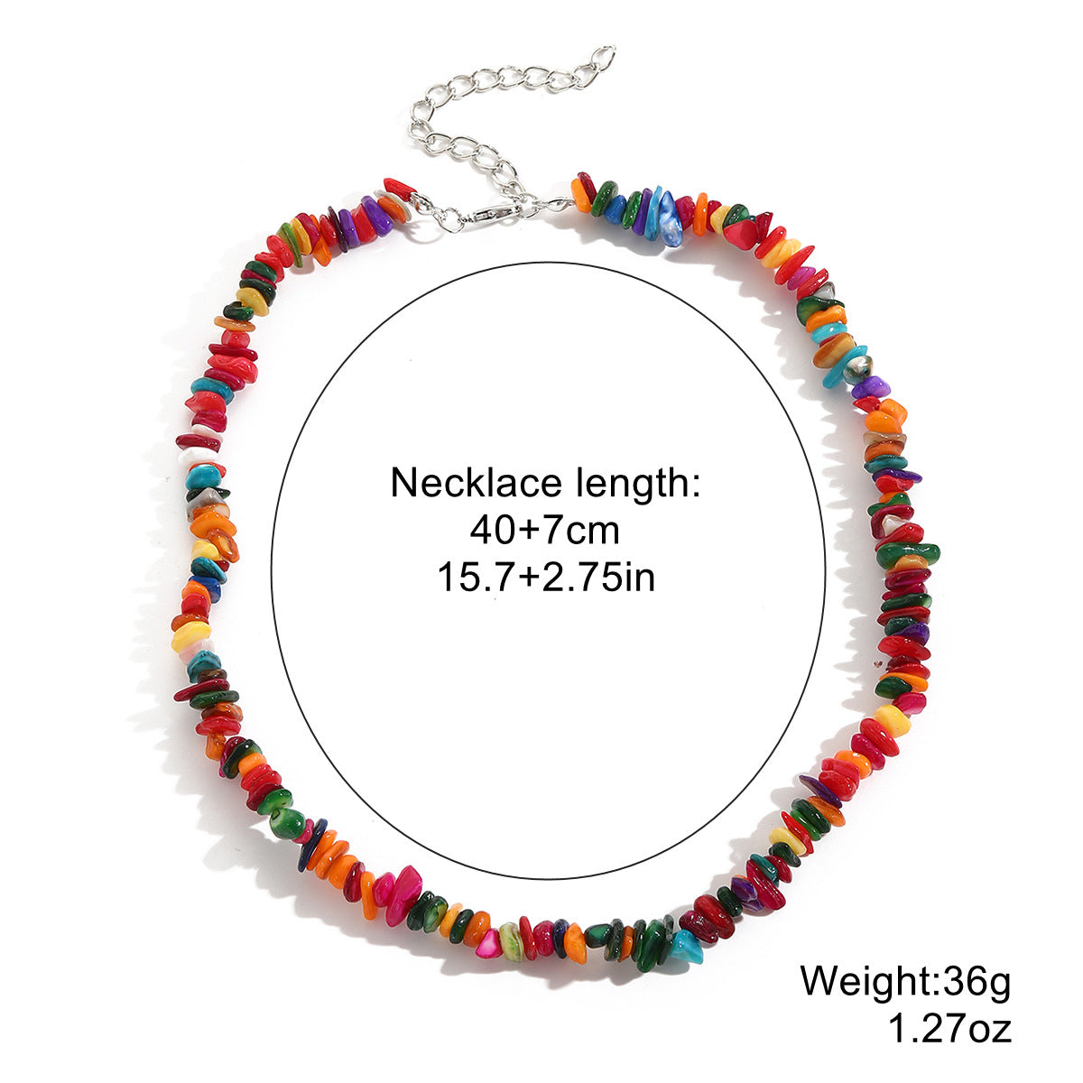 Naturstein Kette – Balance & Erdung – N23062