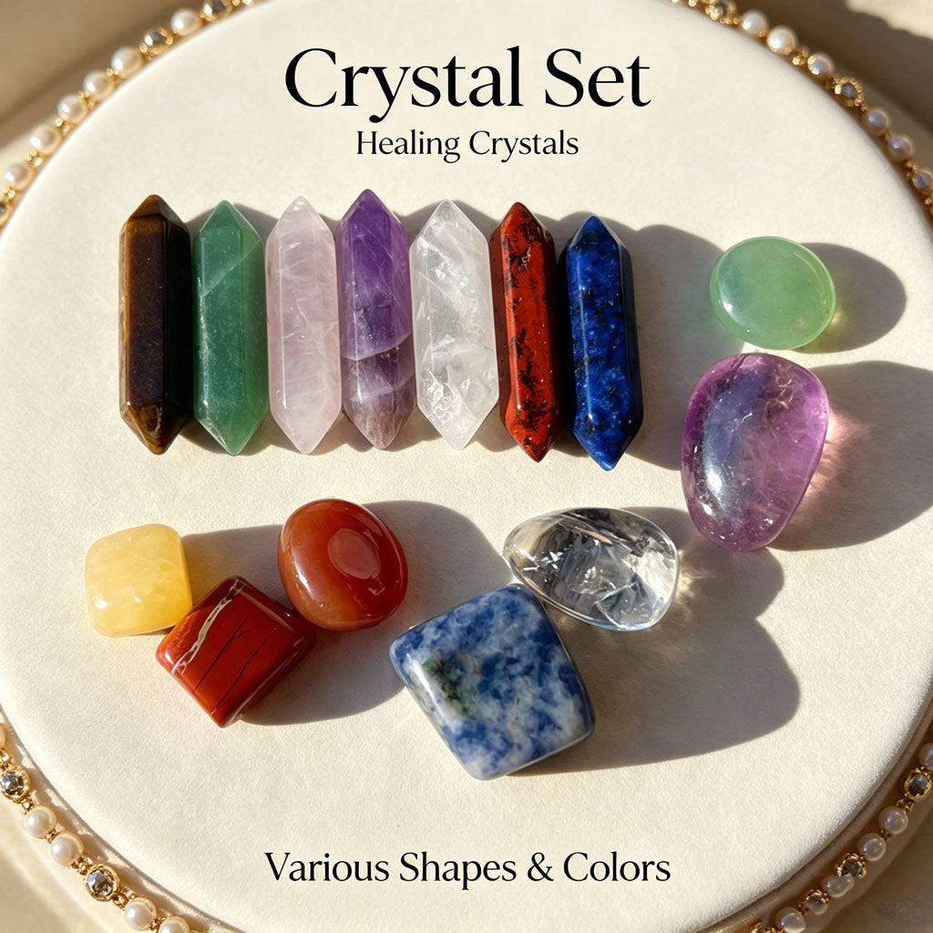 7-Chakra Kristallstück – Balance & Energie