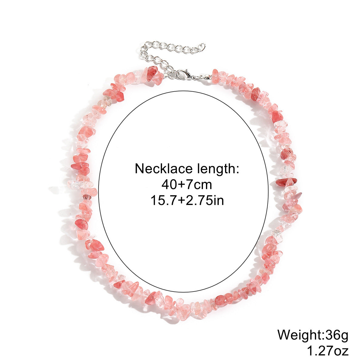Naturstein Kette – Balance & Erdung – N23064