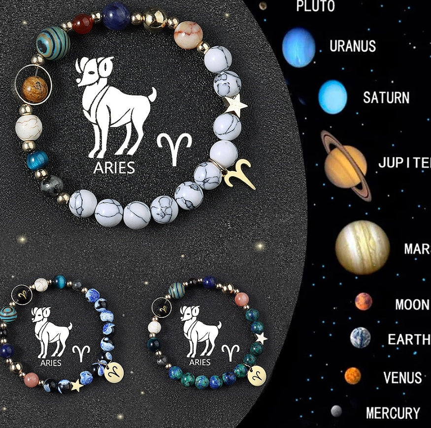 Naturstein Armband – Balance & Erdung – Variante J