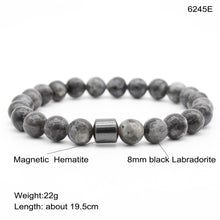 Tigerauge Armband – Schutz & Mut – 6245g Schwarz And Weiß Peacock