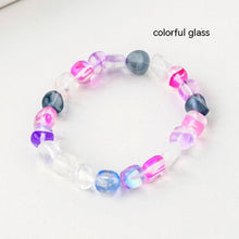 Sternzeichen-Armband Löwe – Schutz & Mut – Bunt Fluorite