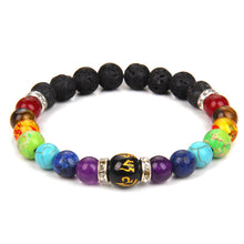7-Chakra Armband – Erdung & Stärke – Ausführung 1