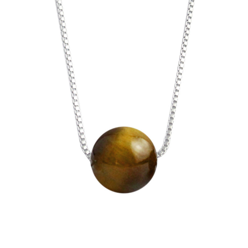 Tigerauge Kette – Schutz & Mut – Blau San