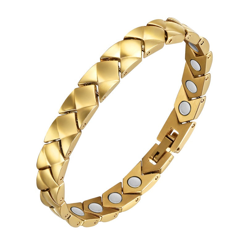 Naturstein Armband – Balance & Energie – Silber