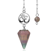 Tigerauge Anhänger – Schutz & Mut – Fluorite