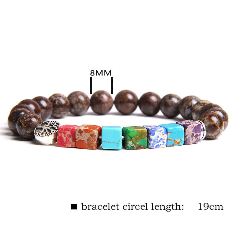 7-Chakra Armband – Balance & Energie – Ausführung 3