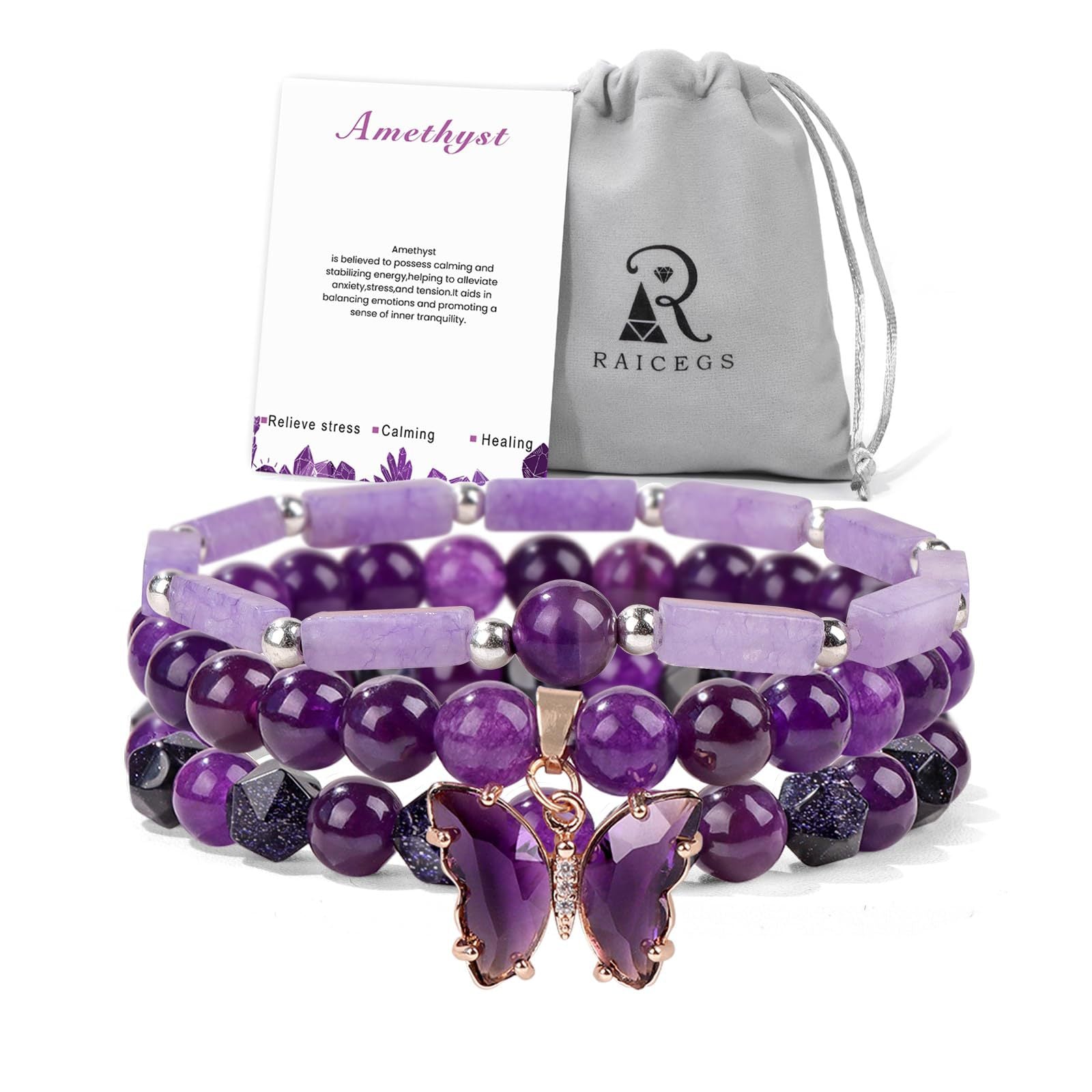 Rosenquarz Armband – Liebe & Harmonie – Carnelian Butterfly