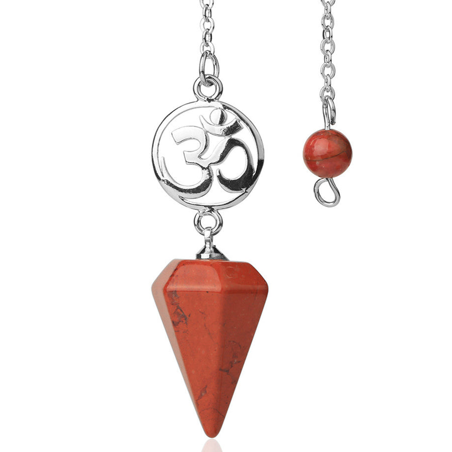 Tigerauge Anhänger – Schutz & Mut – Rot Jasper