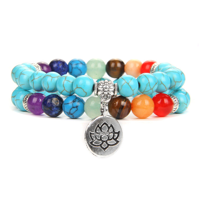 7-Chakra Armband – Balance & Energie – Ausführung 4