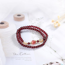 Granat Armband – Kraft & Leidenschaft