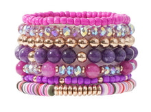 Rosenquarz Armband – Liebe & Harmonie – Violett The Crystal Set