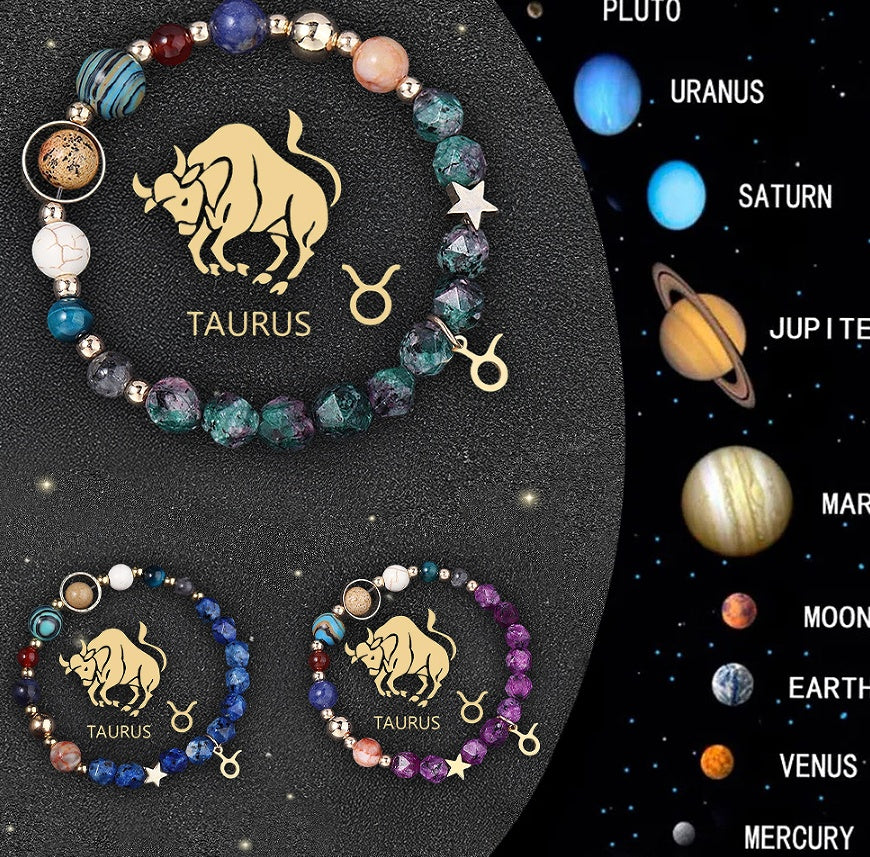 Naturstein Armband – Balance & Erdung – Variante J