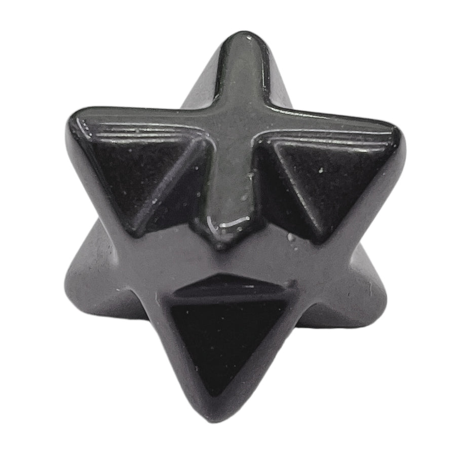 Obsidian Kristallstück – Schutz & Erdung – Rot Network / 25 × 25 mm