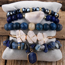 Naturstein Armband – Balance & Erdung – Grau