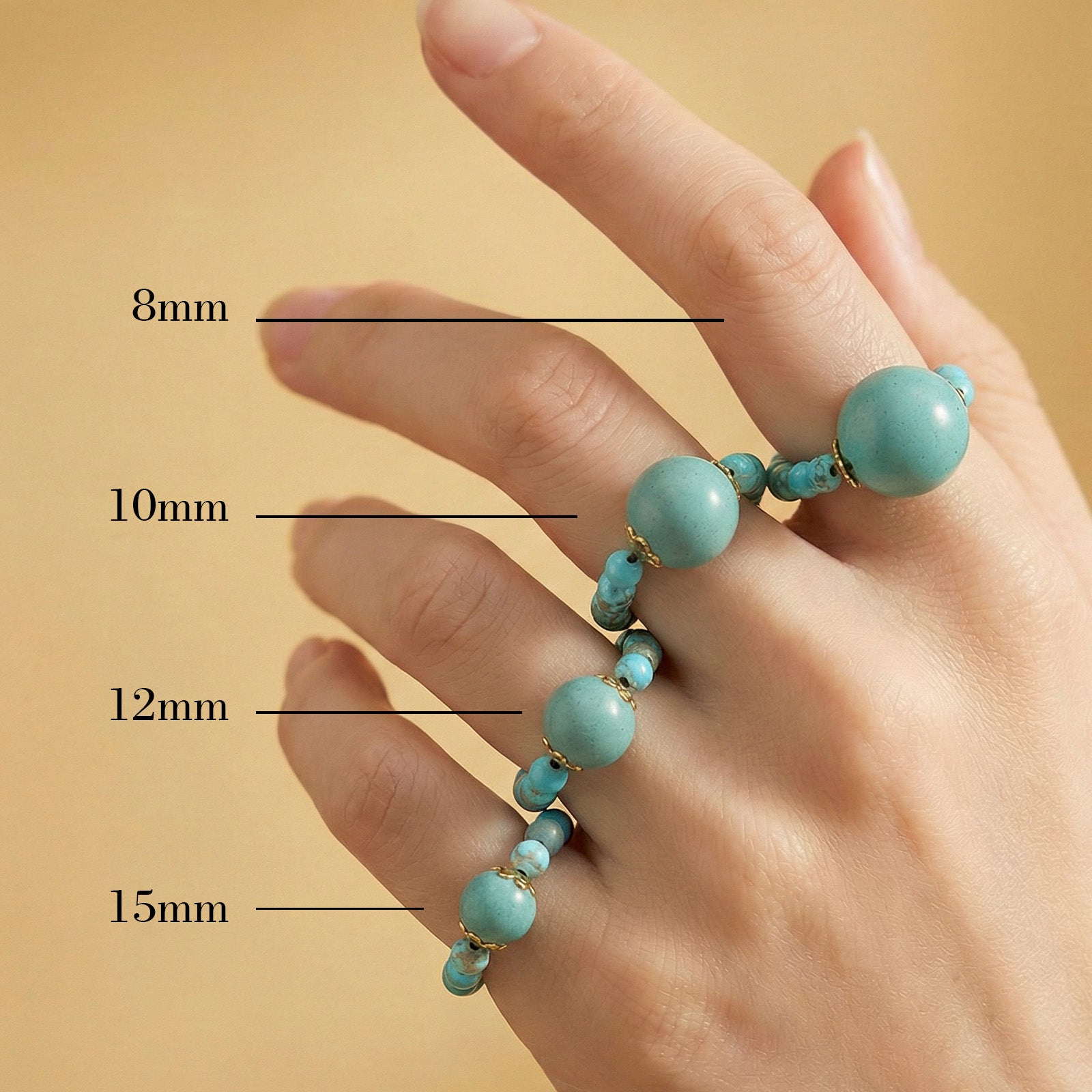 Naturstein Ring – Balance & Erdung