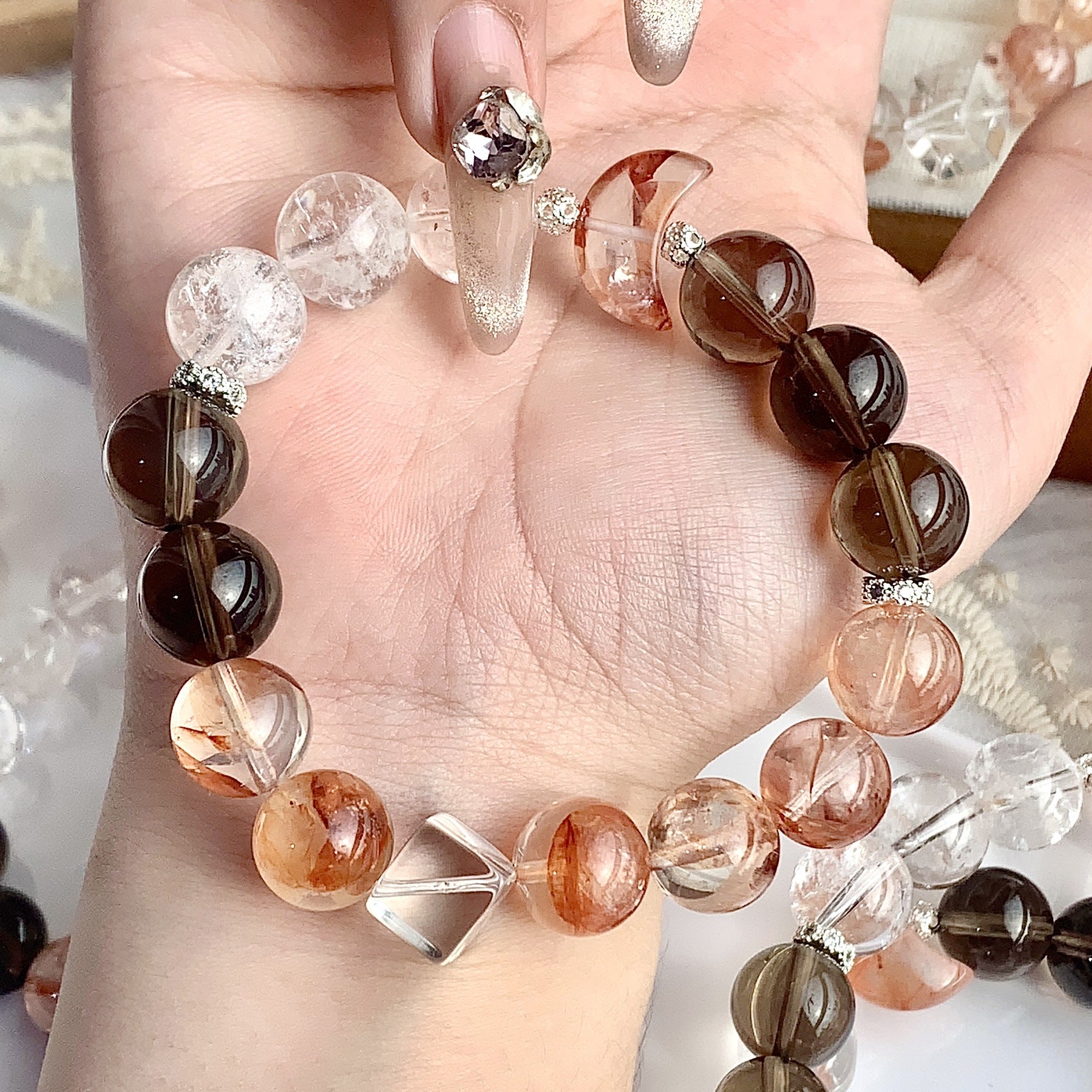 Naturstein Armband – Balance & Energie