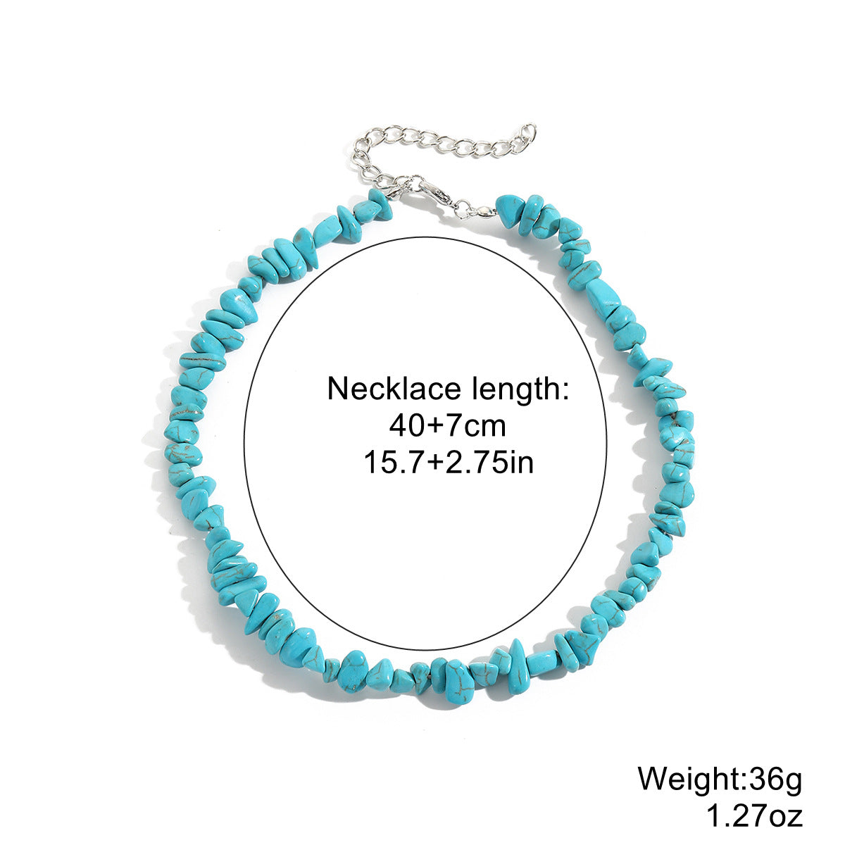 Naturstein Kette – Balance & Erdung – N23067