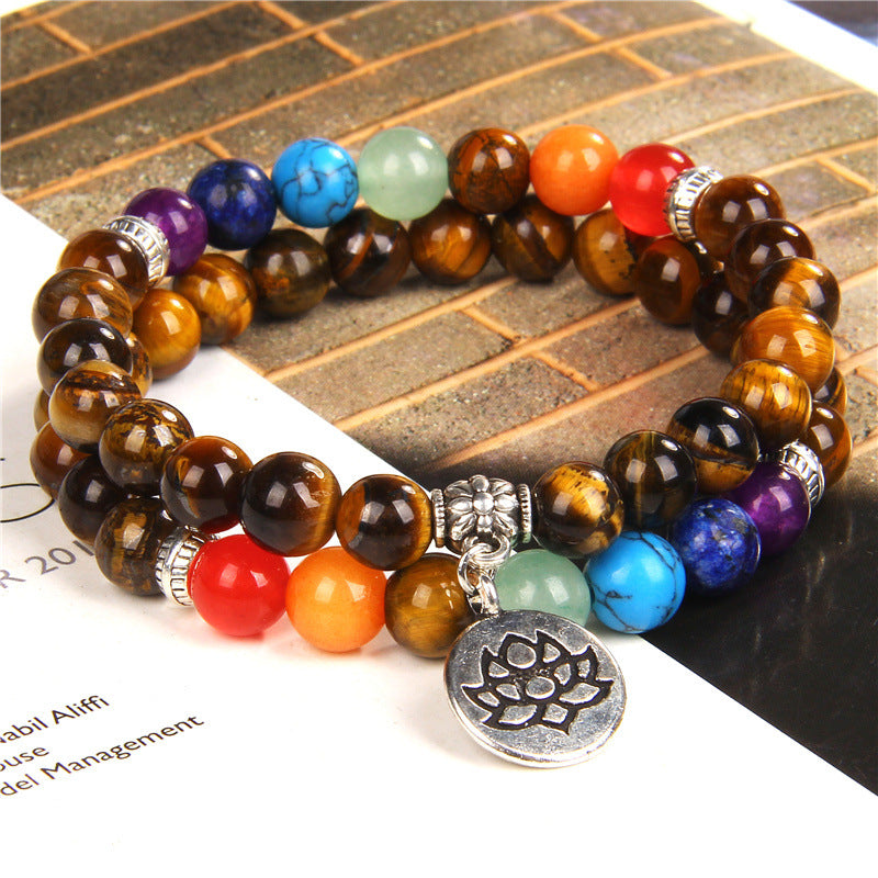 7-Chakra Armband – Balance & Energie – Ausführung 1