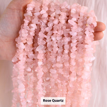 Tigerauge Perlenstrang – Schutz & Mut – Rosa Crystal / 80 cm