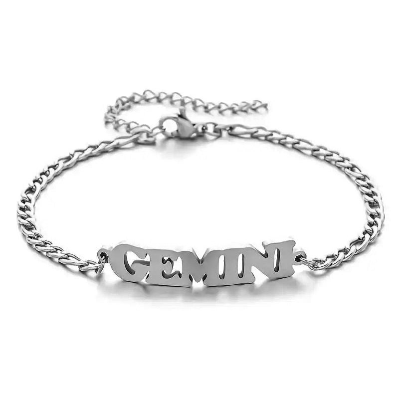 Sternzeichen-Armband Widder – Balance & Energie – Libra / Silber