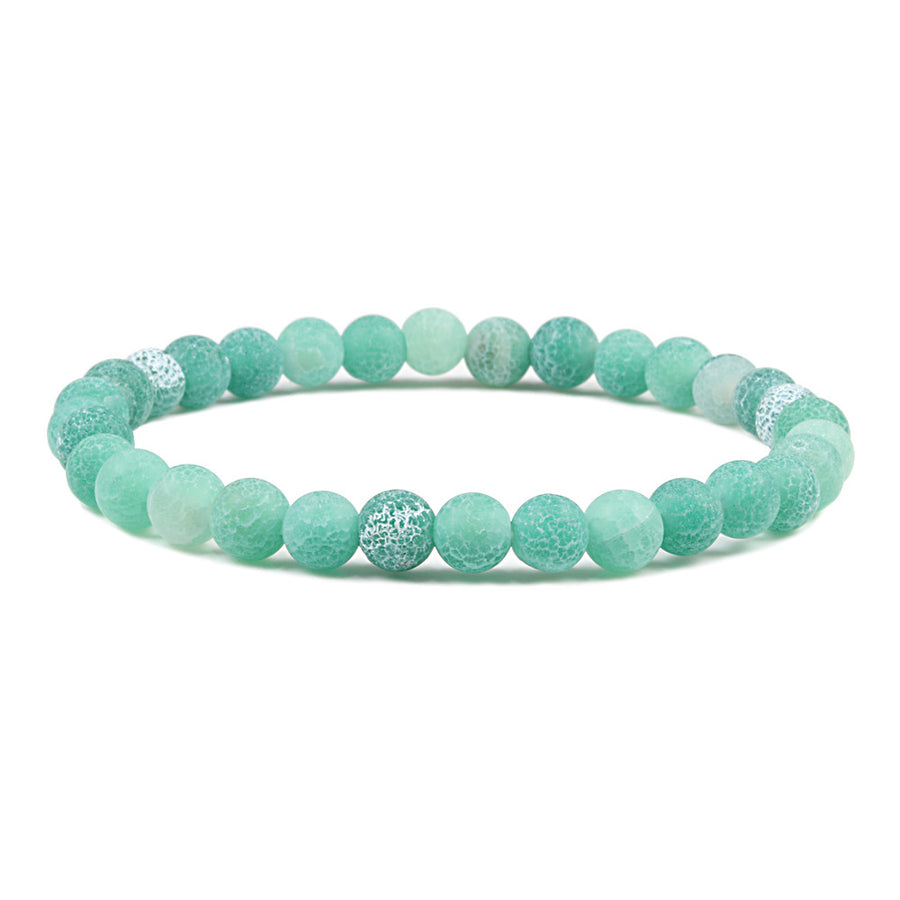 Naturstein Armband – Balance & Energie – Grau