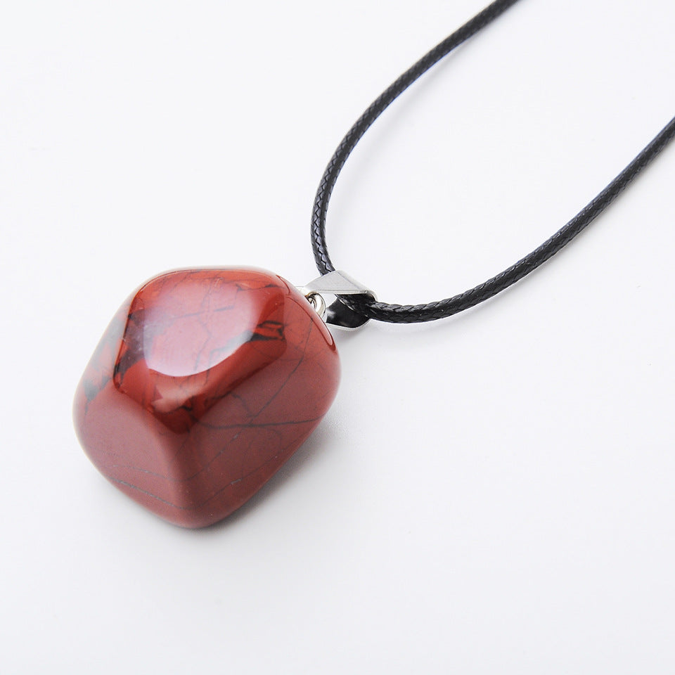 Rosenquarz Kette – Liebe & Harmonie – Türkis Optik